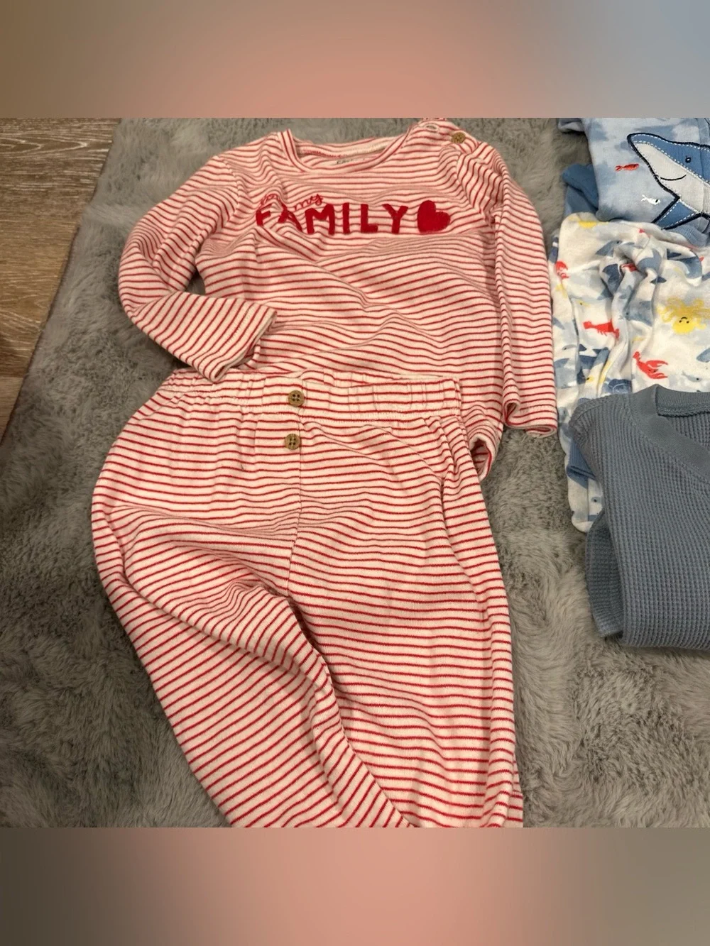 18month baby bundle Clothing Lot - Shark, Stripes & TMNT